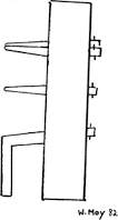 The Wooden Man, a training device used to refine a practitioner&rsquo;s techniques.